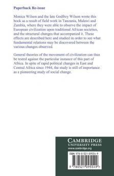 The Analysis of Social Change