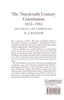 The Nineteenth-Century Constitution 1815 1914