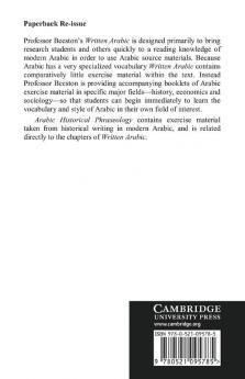 Arabic Historical Phraseology