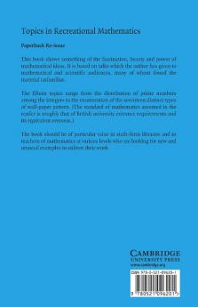Topics in Recreational Mathmatics