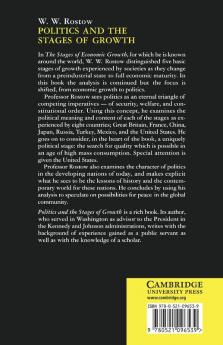 Politics and Stgs of Grwth