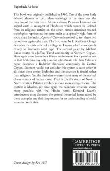 Aspects of Caste in South India Ceylon and North-West Pakistan
