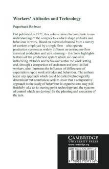 Workers' Attitudes and Technology