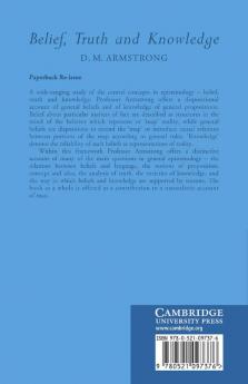 Belief Truth and Knowledge