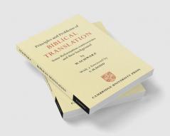 Principles and Problems of Biblical Translation