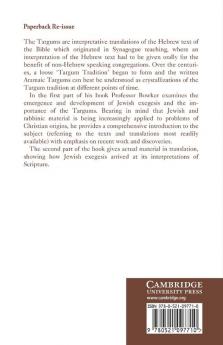 The Targums and Rabbinic Literature