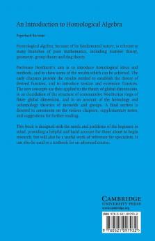 An Introduction to Homological Algebra