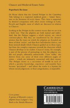 Chaucer and Medieval Estates Satire