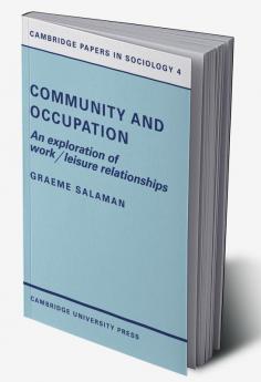 Community and Occupation