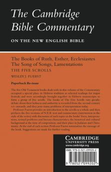 The Books of Ruth Esther Ecclesiastes the Song of Songs Lamentations