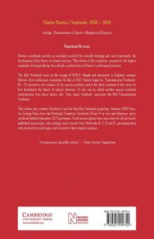 Charles Darwin's Notebooks 1836 1844