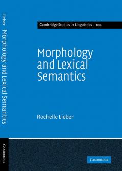 Morphology and Lexical Semantics