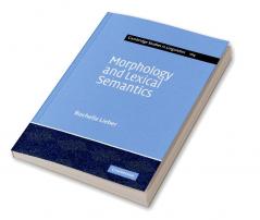 Morphology and Lexical Semantics