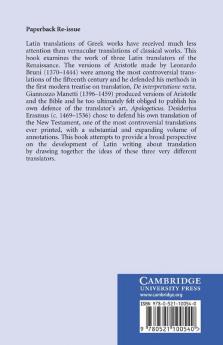 Latin Translation in the Renaissance