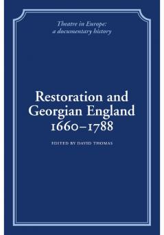 Restoration and Georgian England 1660-1788
