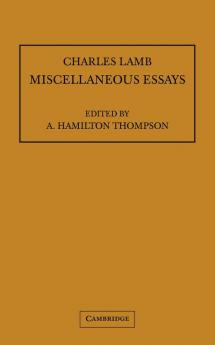 Miscellaneous Essays