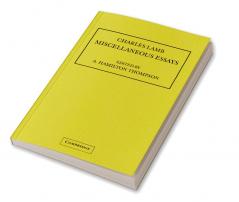 Miscellaneous Essays