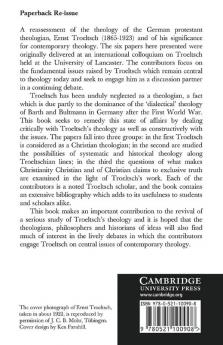 Ernst Troeltsch and the Future of Theology