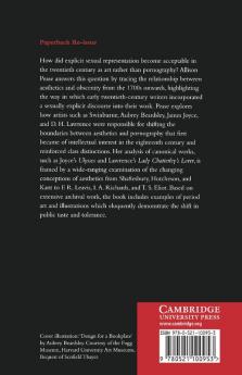 Modernism Mass Culture and the Aesthetics of Obscenity