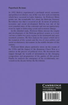 Parties and Politcal Change in Bolivia