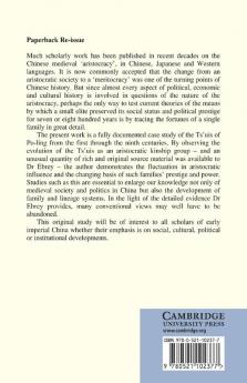 The Aristocratic Families in Early Imperial China