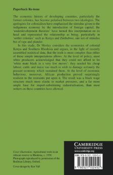 The Settler Economies