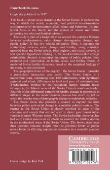 Modernization Value Change and Fertility in the Soviet Union