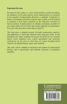 Mathematical Ecology of Plant Species Competition