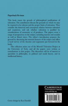 Justifying Toleration