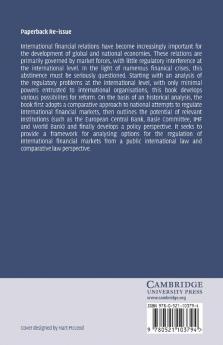 The Regulation of International Financial Markets