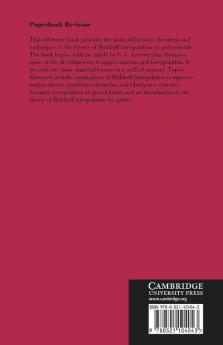 Birkhoff Interpolation