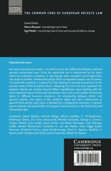 Security Rights in Movable Property in European Private Law