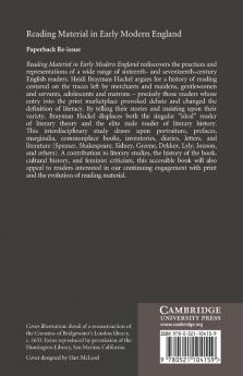 Reading Material in Early Modern England