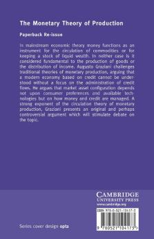 The Monetary Theory of Production