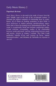 Early Music History