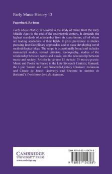 Early Music History