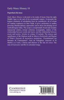Early Music History