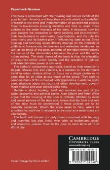 Housing the State and the Poor