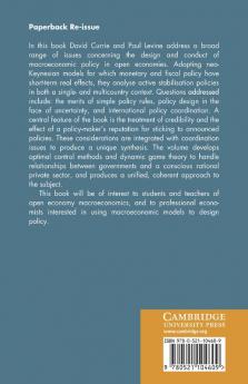 Rules Reputation and Macroeconomic Policy Coordination