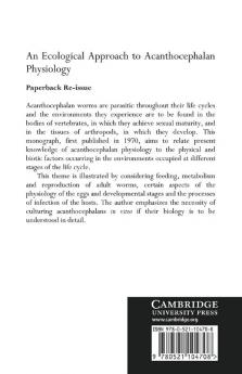 An Ecological Approach to Acanthocephalan Physiology