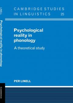 Psychological Reality in Phonology