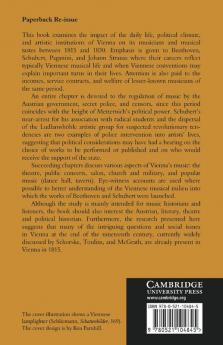 Musical Life in Biedermeier Vienna