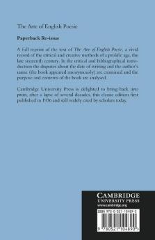 The Arte of English Poesie
