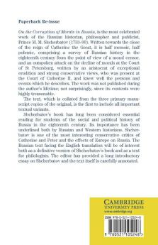 On the Corruption of Morals in Russia