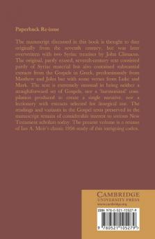 Codex Climaci Rescriptus Graecus