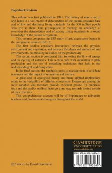 Arid Land Ecosystems