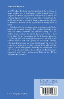 Water Management in England and Wales