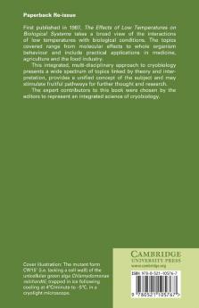 The Effects of Low Temperature on Biological Systems