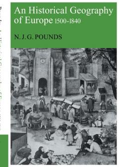 An Historical Geography of Europe 1500-1840