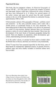 An Historical Geography of Europe 1500-1840